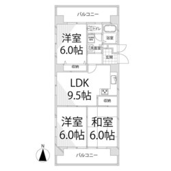 サンフェニックス２１の物件間取画像